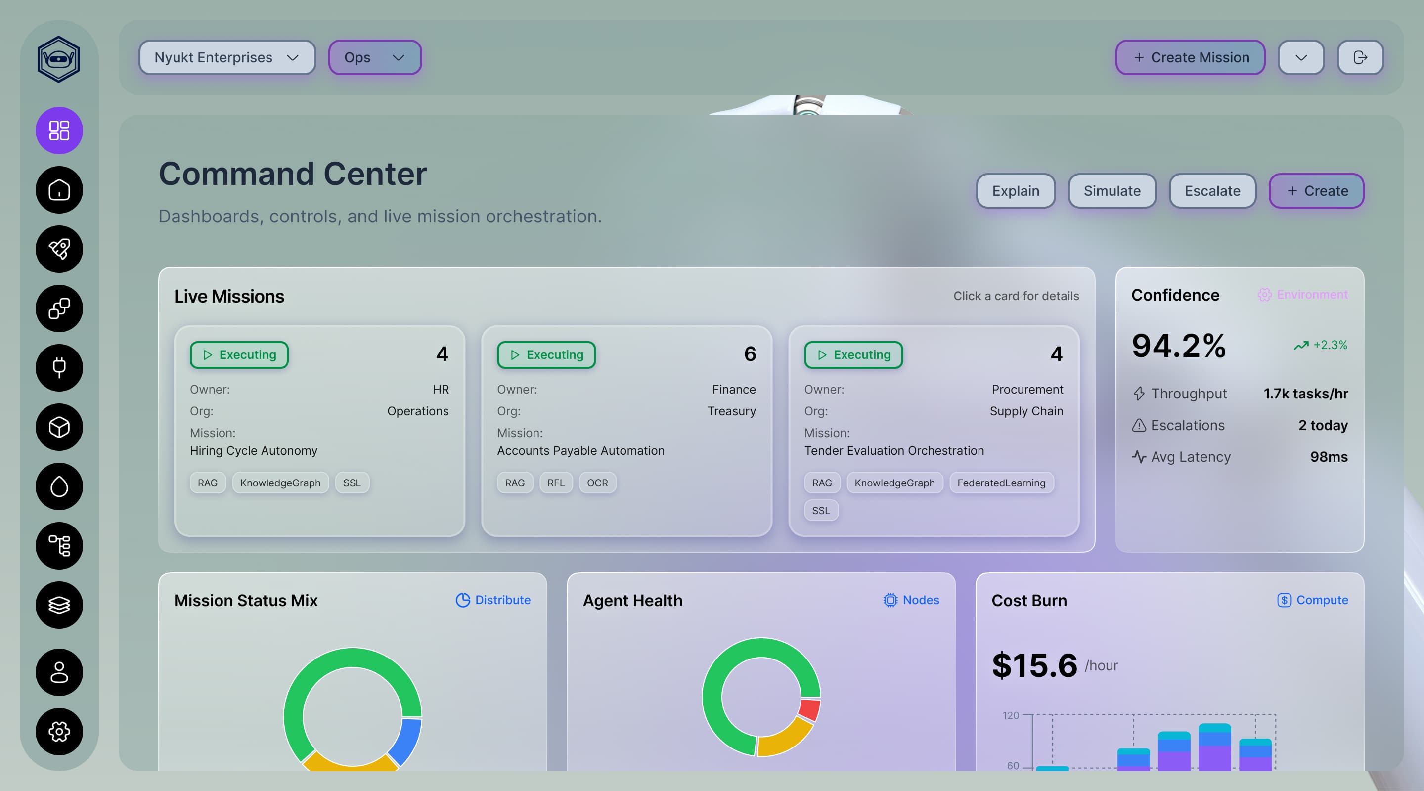 AI OS Interface